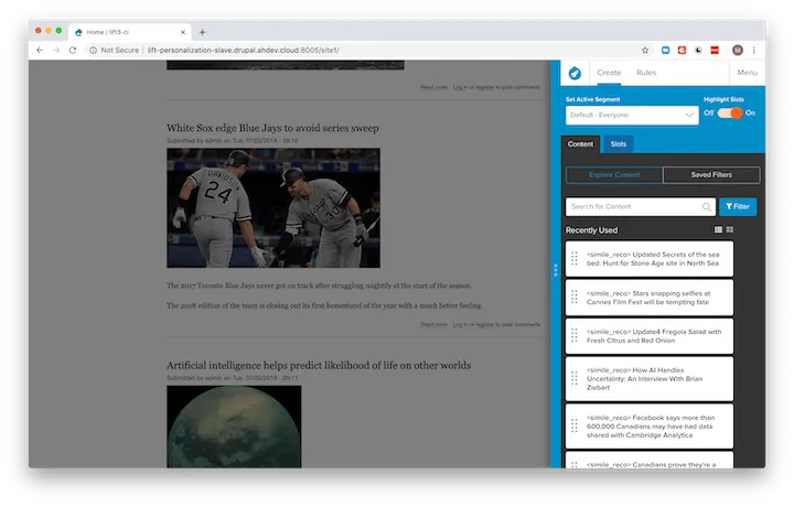 Lift Experience Builder Legacy