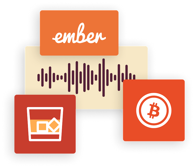 Collage of icons related to whiskey, web, and whatnot